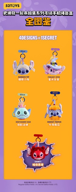 BLINDBOX ディズニー スティッチ トリック・オア・トリート ぬいぐるみ