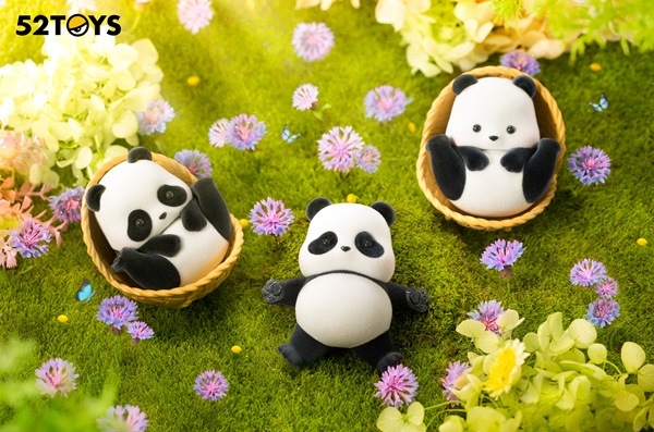 パンダ フィギュア ミニ 2体 パンダーゼット・ブラックハムギアー