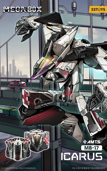 公式】52TOYS MEGABOX MB-17 ICARUS(イカロス)