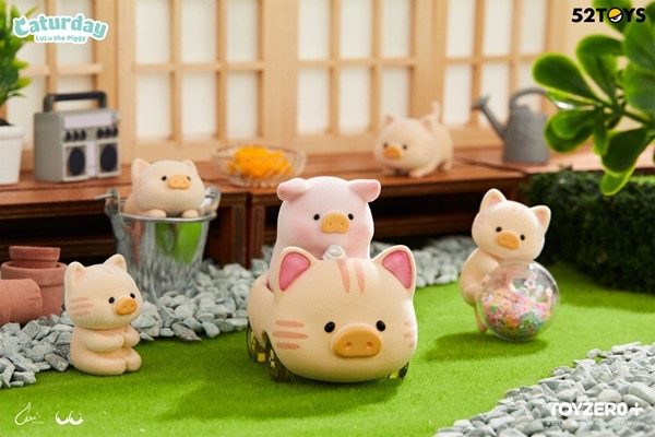【Rゴースト】 子豚LULU 猫との暮らし6点セット 公式】TOYZEROPLUS×CICI'S STORY 子豚LULU Caturday:猫との