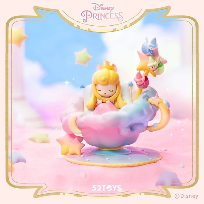ディズニーカードセット 52TOYS BLINDBOX Dプリンセス D-Baby ティーカップ スウィート