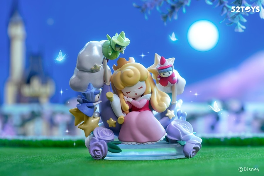 52TOYS ディズニープリンセス お花ブランコ フィギュア 公式】52TOYS BLINDBOX ディズニープリンセス D-Baby シリーズ