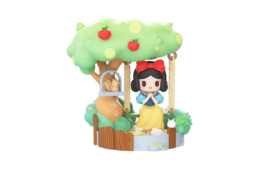 52TOYS ディズニープリンセス お花ブランコ フィギュア 公式】52TOYS BLINDBOX ディズニープリンセス D-babyシリーズ