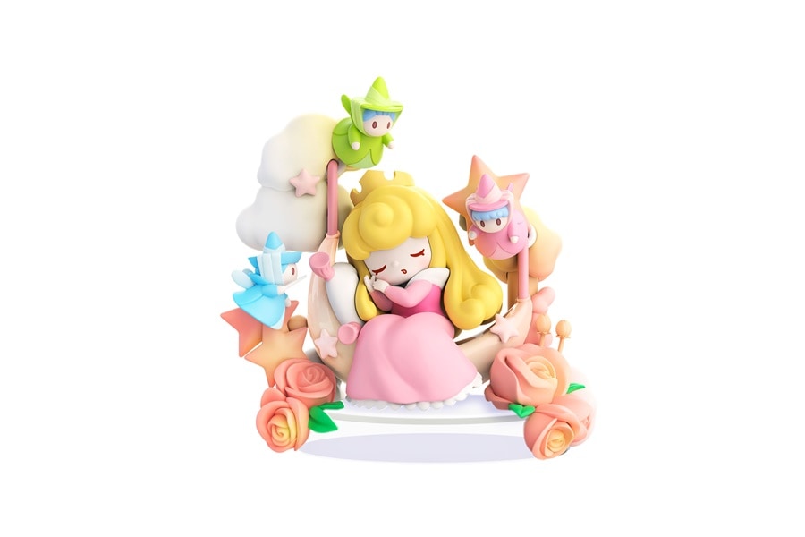 52TOYS ディズニープリンセス お花ブランコ フィギュア 52TOYS BLINDBOX Dプリンセス D-babyシリーズ お花のブランコ