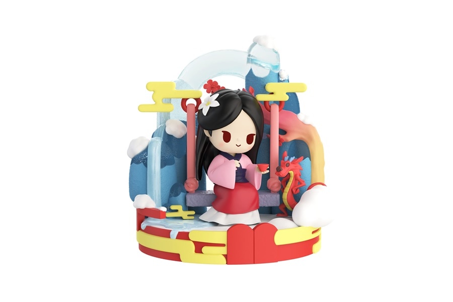 52TOYS ディズニープリンセス お花ブランコ フィギュア 公式】52TOYS BLINDBOX ディズニープリンセス D-Baby シリーズ