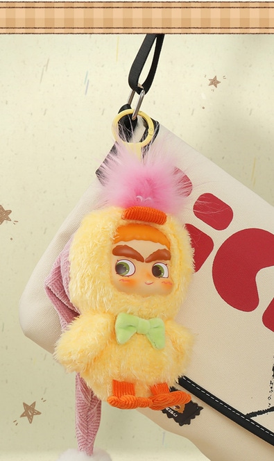 公式】52TOYS Cicilu（シシル）ハグハグアヒル ぬいぐるみストラップ