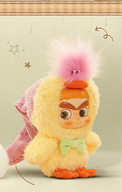公式】52TOYS Cicilu（シシル）ハグハグアヒル ぬいぐるみストラップ