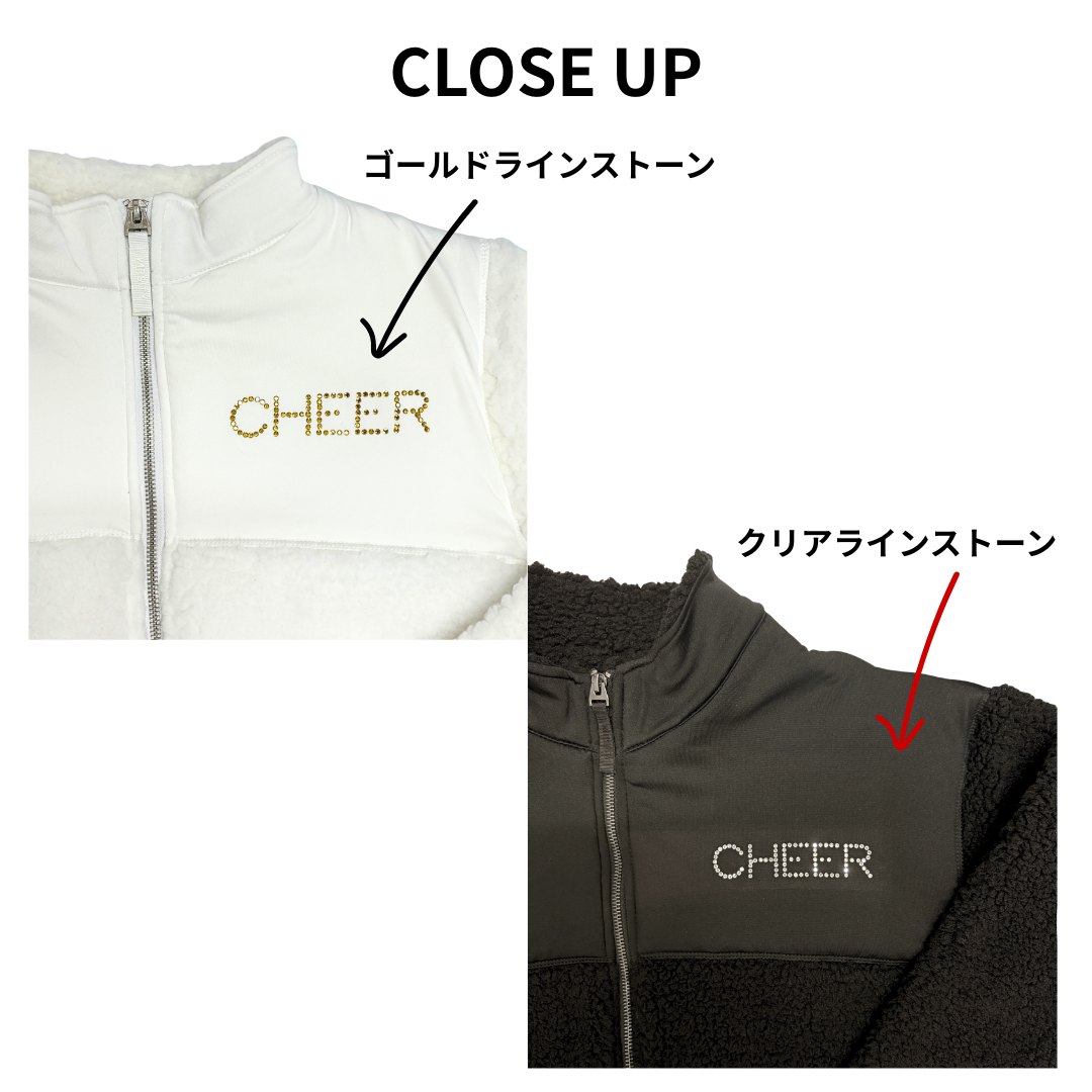 Varsity��CHEER/������OVERSIZE SHERPA �ե꡼�����㥱�å�