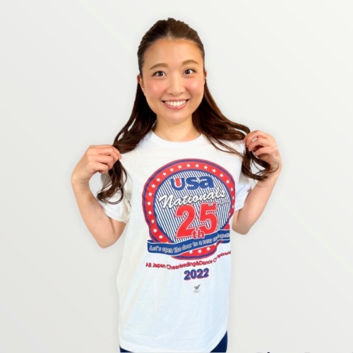 All Star Usa Nationals 22 Tシャツ Usa Japan Official Goods 大会記念 グッズ チアリーダー S セレクトショップ 55cheer 55チア