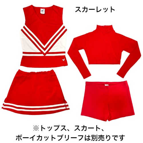 チアインナーMサイズ チアガール 衣装 2点セット チア コスプレ チアダンス