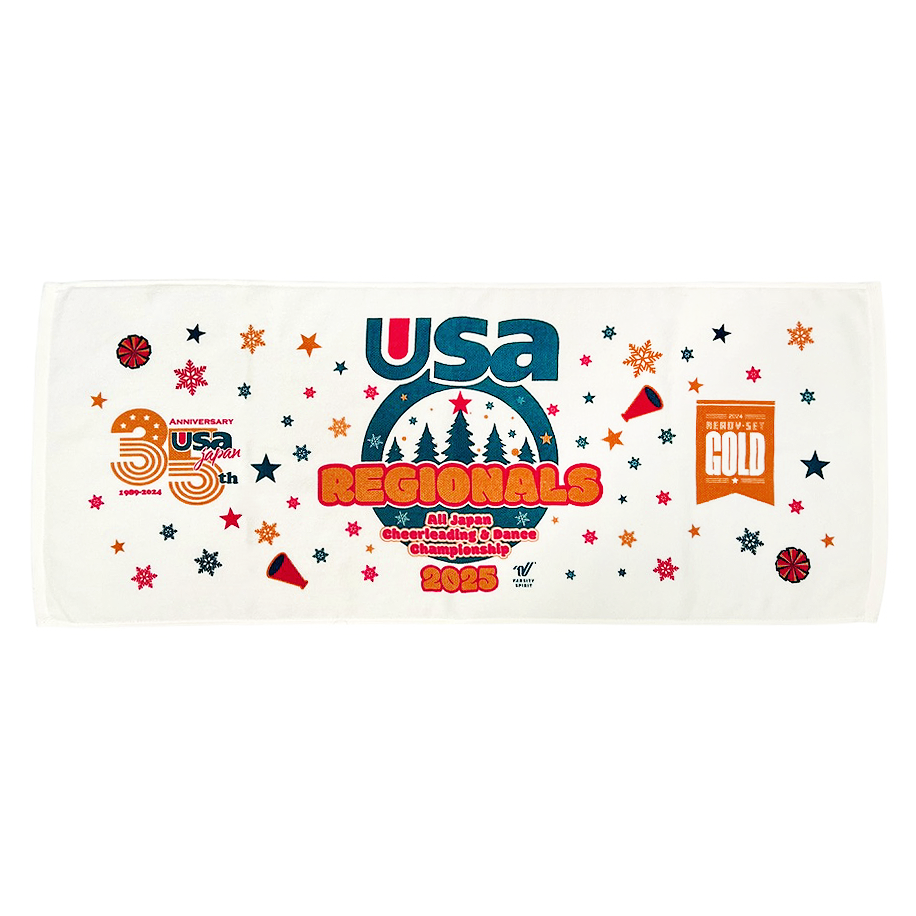 USA Regionals 2025 フェイスタオル | USA-Japan Official Goods