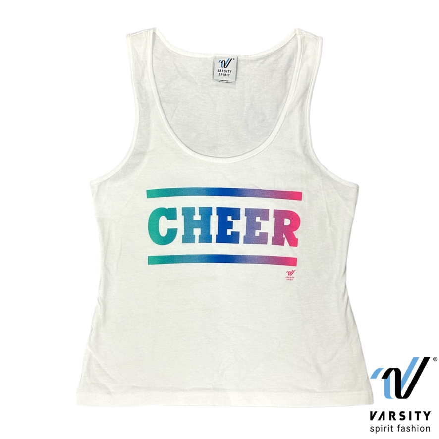 SALE Varsity In Stock FITTED タンクトップ [White] | Varsity Spirit