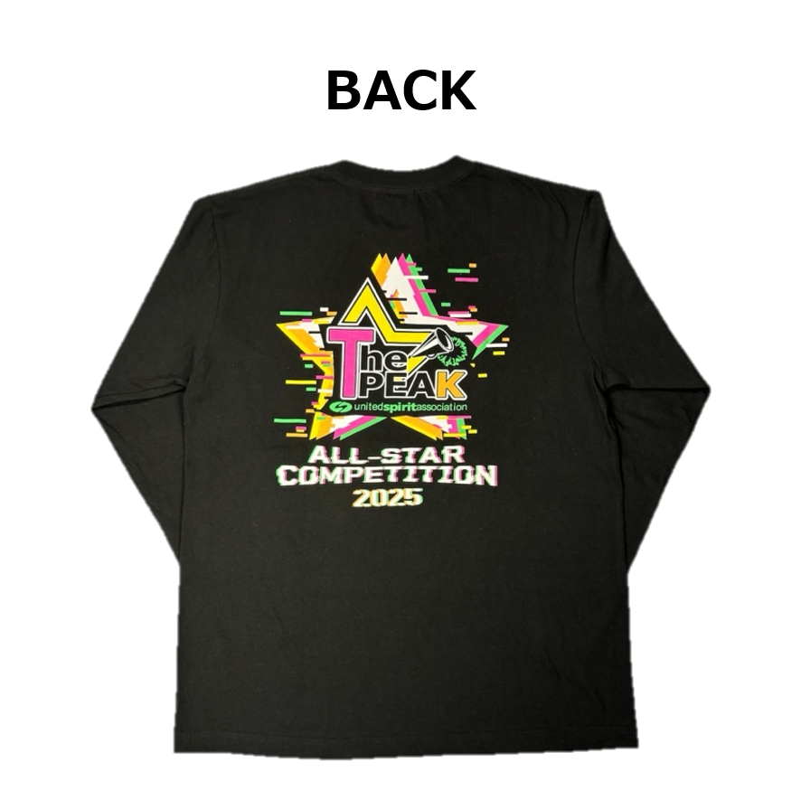 USA The PEAK 2025 長袖Tシャツ | USA-Japan Official Goods