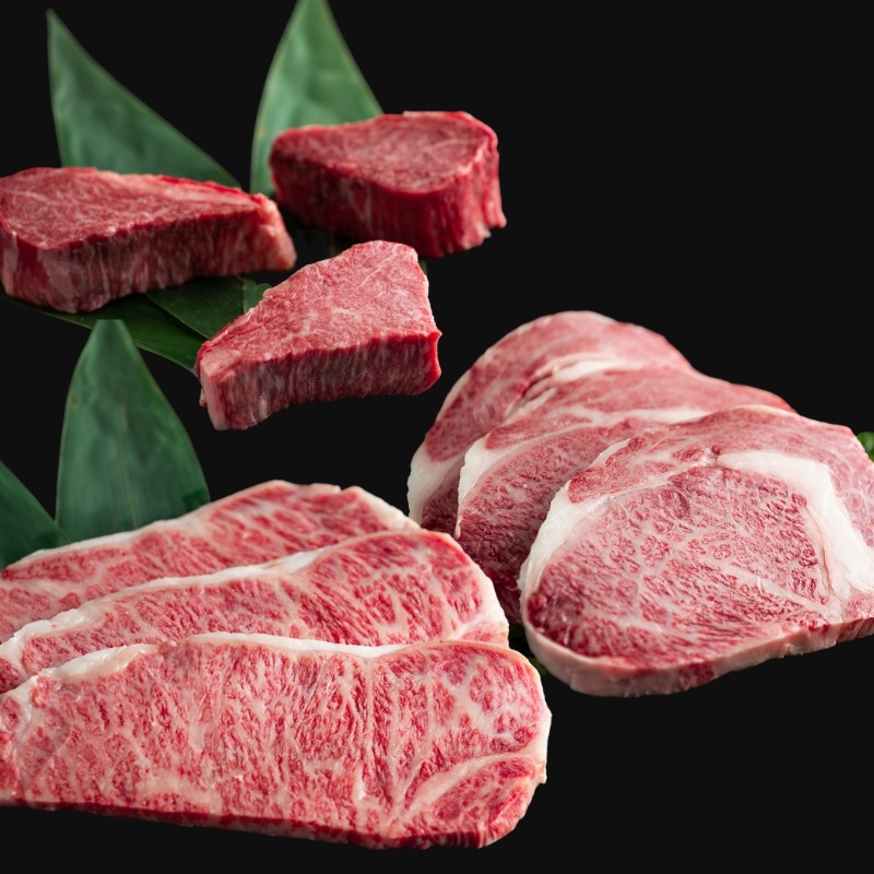 ブランド黒毛和牛 静岡そだちステーキセットサーロイン・リブ・シャトー 【各5枚】