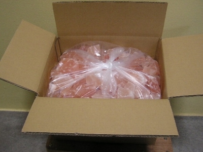 食用ピンク岩塩100-200g 25㎏入り （おろし金用）｜ヒマラヤ岩塩専門店