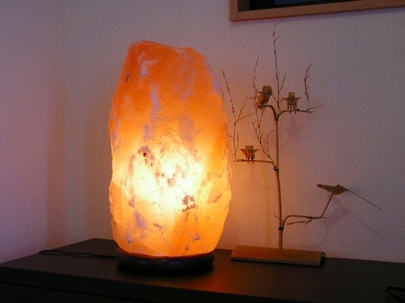 岩塩ランプ　ピラミッド　タペストリー & 岩塩ランプセット　タペストリー ヒマラヤ岩塩ランプ ソルトランプ ピラミッド型 三角型 インテリア