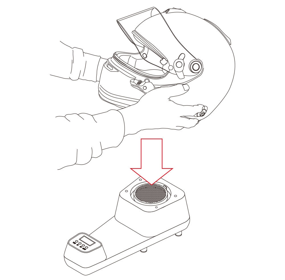 إåȤɬʡإåȥɥ饤䡼ɥɥ饤Dr.Dry Helmet Dryer