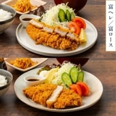 イチオシ4食セット <br>(冷凍・要フライ調理)<br><br>・富ヘレ×2枚<br>・富ロース×2枚