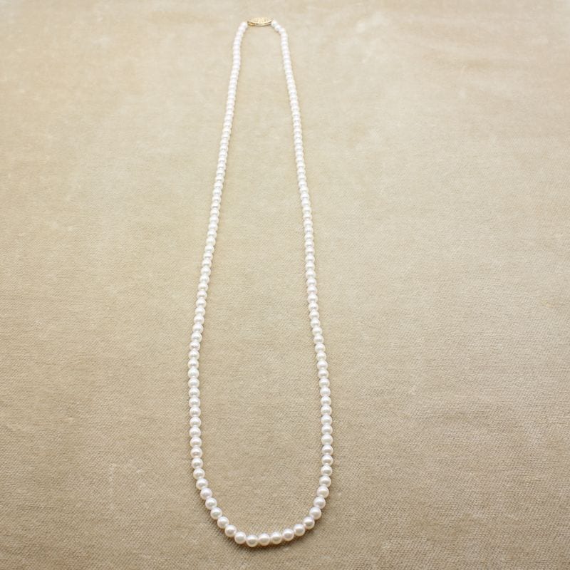 アコヤベビーパールネックレスN-08 4.5～5.0mm 70cm | ジェイパール