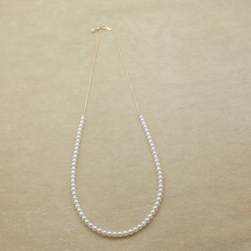 アコヤベビーパールネックレスN-09/47cm | ジェイパールオンライン