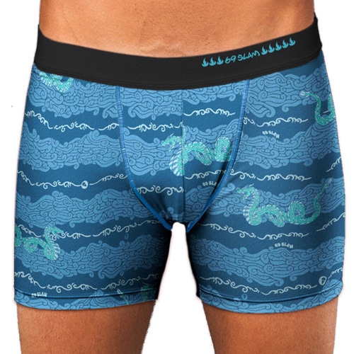 レギュラー丈 MBYSOM-PO 柄:SEA KINGDOM ボクサーパンツ | MENS