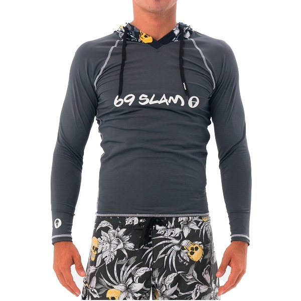 メンズ フード付き長袖ラッシュガード Mhlwgn Pa 柄 Wild Garden Mens ラッシュガード 69slam ロックスラム 日本代理店 メンズ レディース メンズ フード付き長袖ラッシュガード Mhlwgn Pa 柄 Wild Garden Mens ラッシュガード 69slam ロックスラム 日本代理店 メンズ レディース