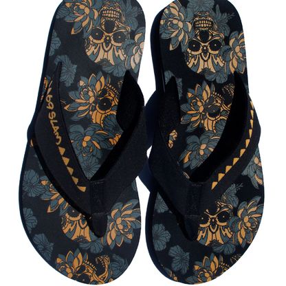 69SLAM☆SKULL MANDALA GABY SANDALS トング ビーチサンダル 69SLAM☆SKULL MANDALA GABY SANDALS トング ビーチサンダル 靴