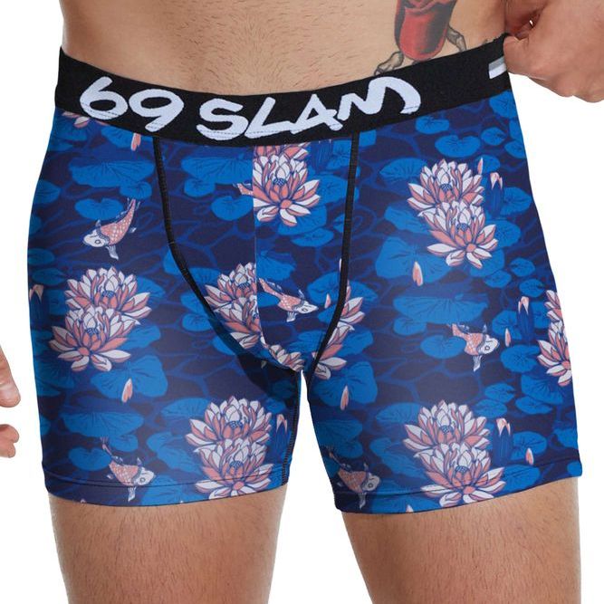 69SLAM☆LOTUS KOY MASON HIP BOXER ボクサーパンツ ショーツ レギュラー丈 MBYLTK-PO 柄:LOTUS KOY ボクサーパンツ | MENS