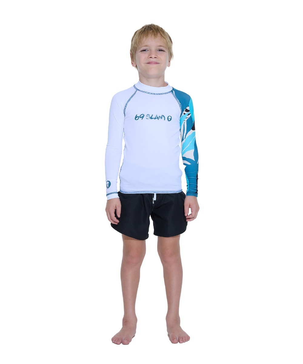 ����̵���ڥ��å� UPF50+Ĺµ��å��奬���ɡ�KRLZBR-WH ��:ZEBRA