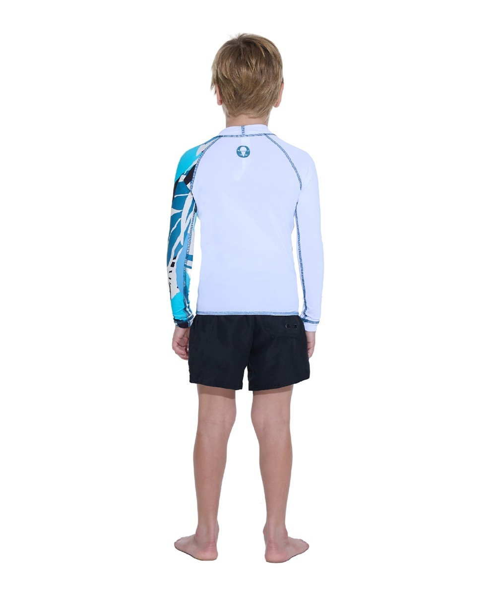 ����̵���ڥ��å� UPF50+Ĺµ��å��奬���ɡ�KRLZBR-WH ��:ZEBRA