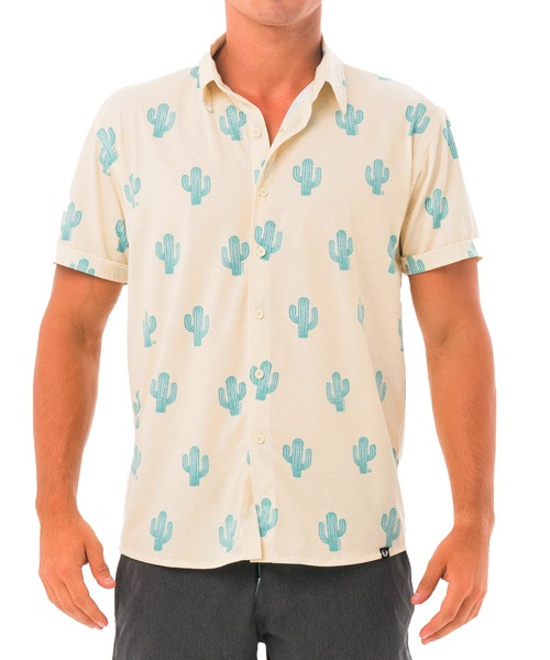 水陸両用 メンズ ラッシュ シャツ】MTQDNE-YL 柄:DESERT SCENE | MENS