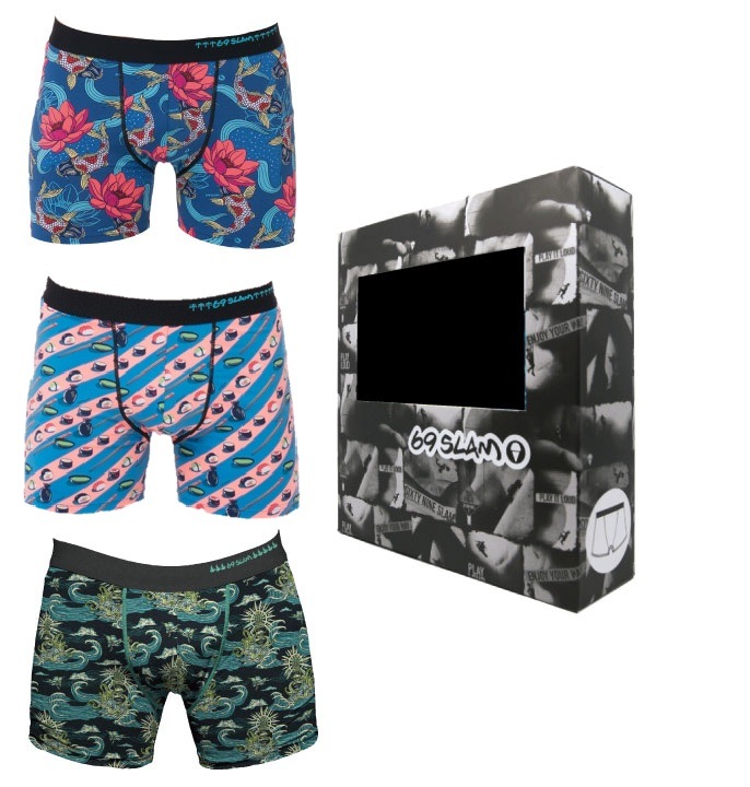 ����̵���ڥݥꥨ���ƥ�ۥ쥮��顼�� 3�� ���եȥ��å� BOXER PACK��PACSKK-PO ��:SUSHI/KOY POND/KRAKEN������BOX�Ĥ����ܥ������ѥ��