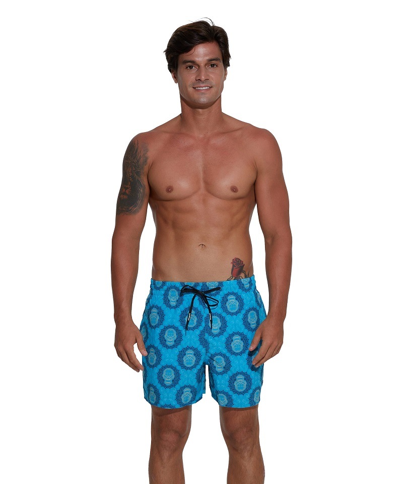 69SLAM☆DYSTOPIA SAMOA ELASTIC WAIST BOARDSHORT サーフパンツ ボクサー1枚もらえる!キャンペーン対象】【メンズ サーフパンツ