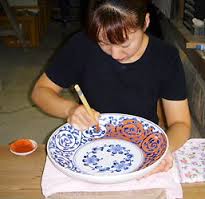 萩焼　銘々皿　陶華山　松尾優子作 萩焼 陶華山窯 銘々皿5客揃 （松尾優子作） なら 全国の焼き物