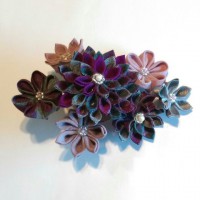 玉手箱　つまみ細工かんざし　華（１点物）|玉手箱　和小物&装飾品|女性作家ハンドメイド雑貨