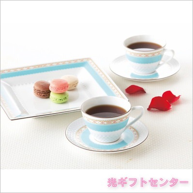 Noritake ノリタケ ハミングブルー スクエアプレート 1645L