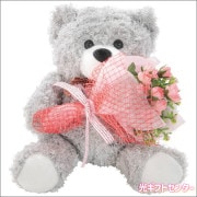フラワーベア　くまのきもち　ブーケ　ncr-flobear-bq
