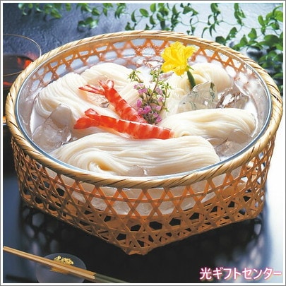 小豆島手延素麺 「島の光」（特級品・古） 32束 SS-50