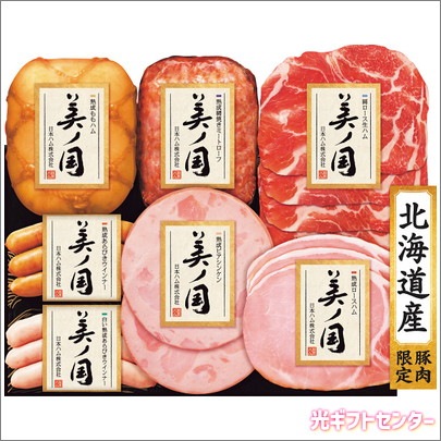 日本ハム 北海道 プレミアム 美ノ国 UKH-53 2024お中元 なら 季節