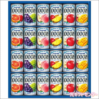 KAGOME カゴメ 果汁100％フルーツジュースギフト（24本） FB-30G