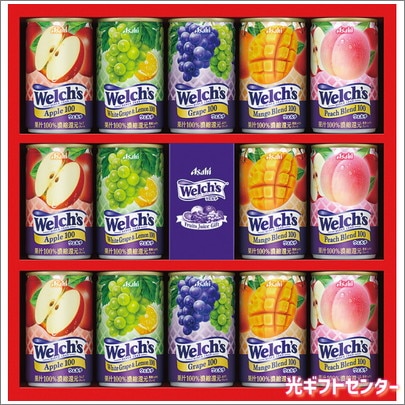 Asahi カルピス ウェルチ 100％果汁ギフト（14本） WS20T なら 全