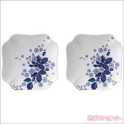 ウェッジウッドインディゴホワイトディナープレート