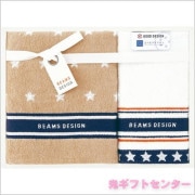 ＢＥＡＭＳ　ＤＥＳＩＧＮ　フェイス・ウォッシュタオルセット　51-3129200