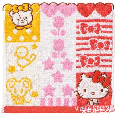 Sanrio characters サンリオキャラクターズ シャンブル ミニタオル