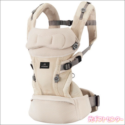 【美品】AILE BEBE エールべべ　ベビーキャリア スリー　ライトベージュ AILEBEBE エールべべ ベビーキャリア スリー ライトベージュ BB902