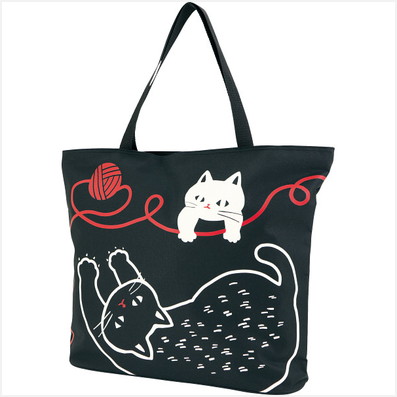 くろちく 和のマルチトートバッグ 猫と毛糸玉 21804710 なら 全ギフト