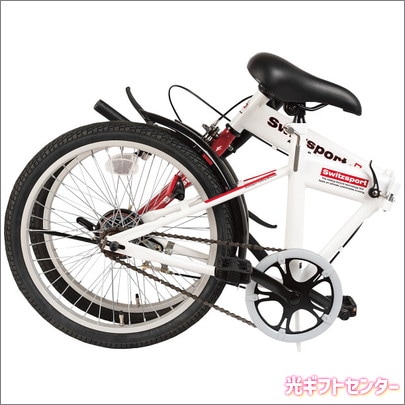スウィツスポート 16型折り畳み自転車 自転車 アウトドア ご自宅用