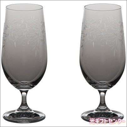 ELBE crystal エルベクリスタル エヴァ ペアビアグラス 40309/C5194