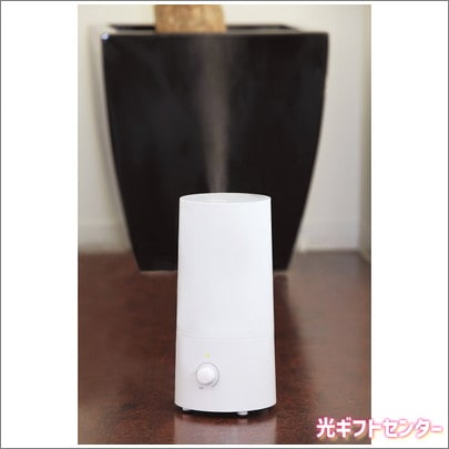 PRISMATE プリズメイト アロマ超音波式加湿器 ホワイト GF-72H-WH なら