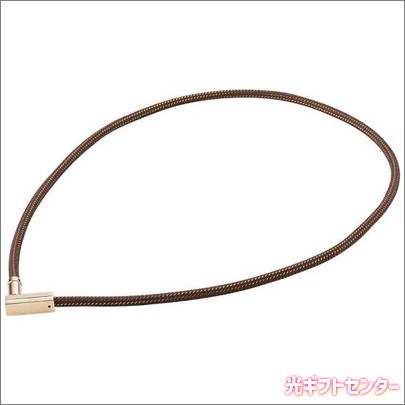 ファイテンRAKUWAネックメタックス(チョッパーモデル)ブラウン40cm
